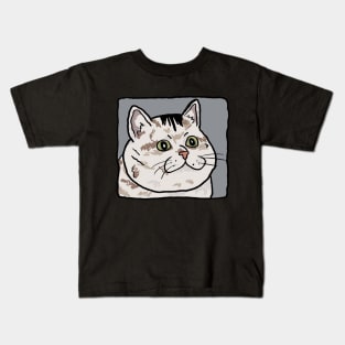 Sad cat Kids T-Shirt